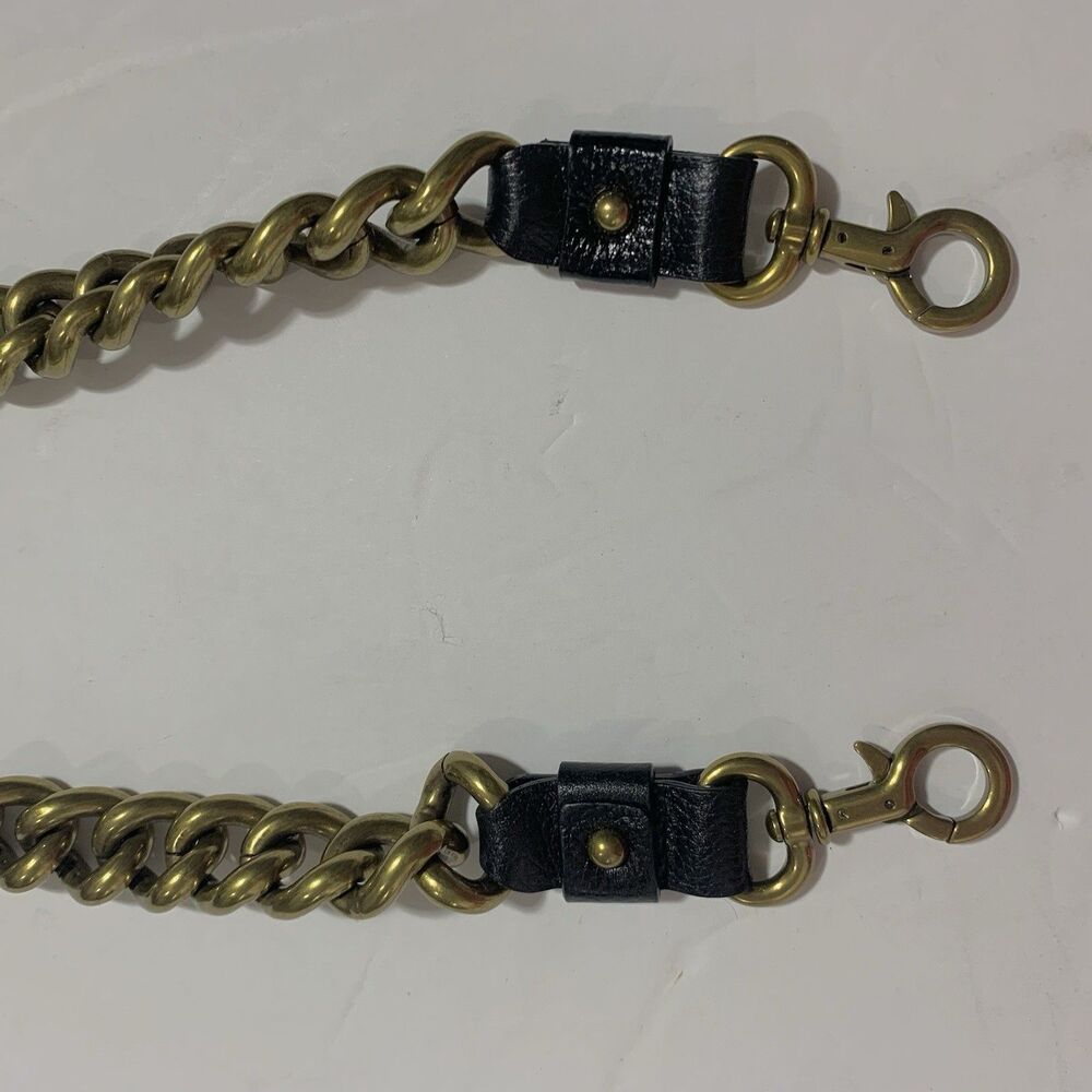Marc Jacobs Brass Attachable Purse Strap 30.5” Length Women’s - Picture 7 of 9